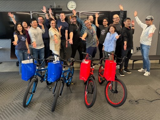 Sony Interactive Entertainment Build-A-Bike® Event in San Francisco, CA