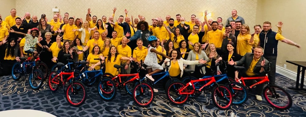 CertaPro Painters® Unite for Build-A-Bike® in Philadelphia, PA
