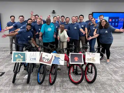 Churchill Asset Management Build-A-Bike® Event in Charlotte, NC