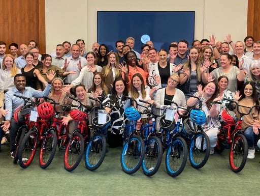 EnLink Midstream Build-A-Bike® Event in Houston, TX
