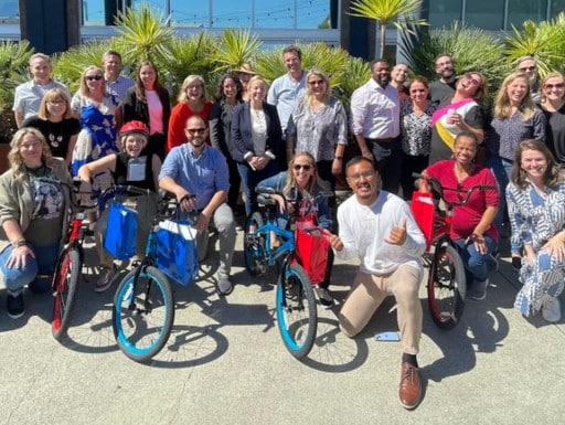 Lyra Health Build-A-Bike® Event in San Francisco, CA