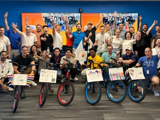 Porsche Consulting Build-A-Bike® Event in Atlanta, GA