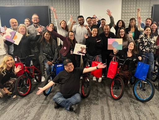 Adobe Build-A-Bike® Event in San Francisco, CA