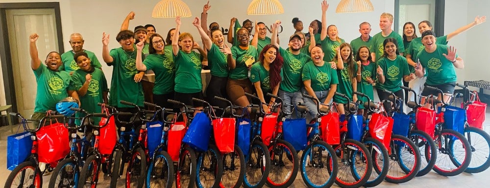 LIV Development Build-A-Bike® Event at Livano Grand National in Orlando, FL