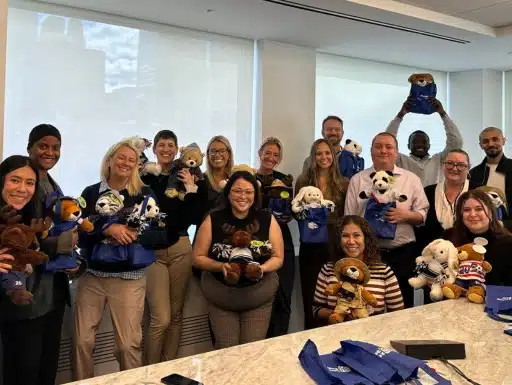 FTI Consulting Rescue Bear® Event in New York, NY