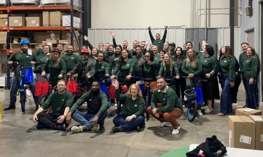 KleenMark Build-A-Bike® Event in Madison