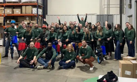 KleenMark Build-A-Bike® Event in Madison