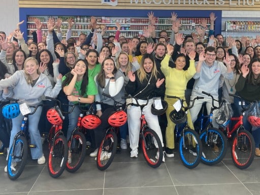 McCormick & Company Build-A-Bike® Event Near Baltimore, MD