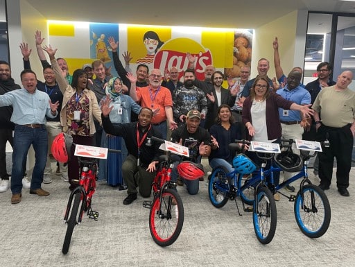 PepsiCo IT Department Build-A-Bike® Event Near Dallas, TX