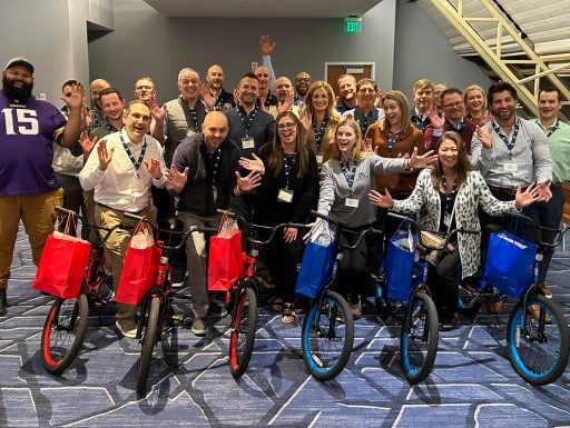 US LBM Build-A-Bike® Event in Minneapolis, MO