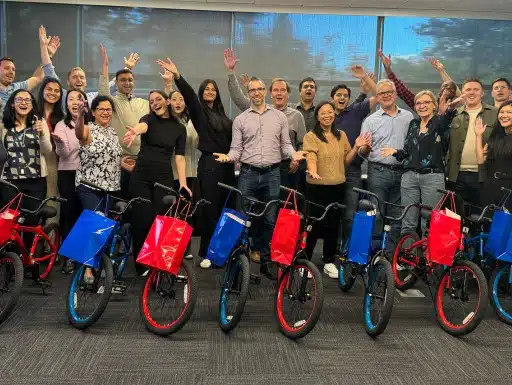 Cisco Systems Builds Bikes for Charity Near San Jose, CA