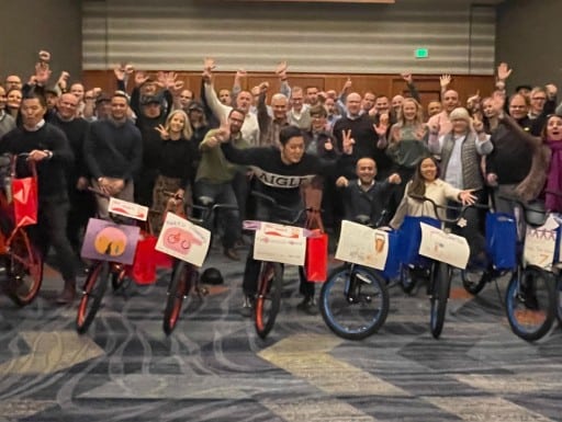 ESCO Build-A-Bike® Event at Skamania Lodge Near Portland, OR