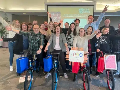 Vision Media Builds Bicycles for Charity in Seattle, WA