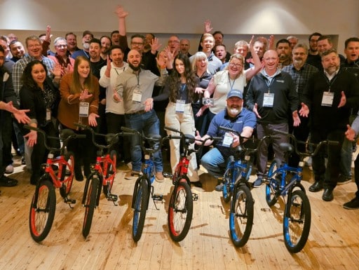 Convergint Technologies Build-A-Bike® Event in Schaumburg, IL