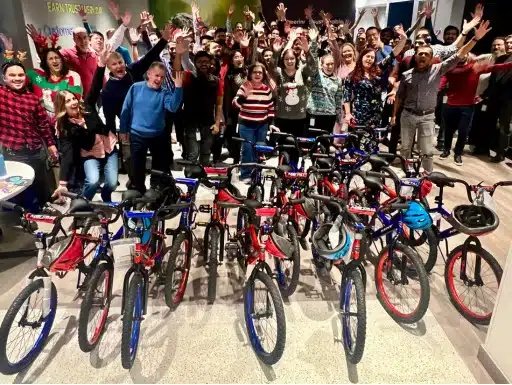 Gamma Technologies Gathers for Charity Bike Build Near Chicago, IL