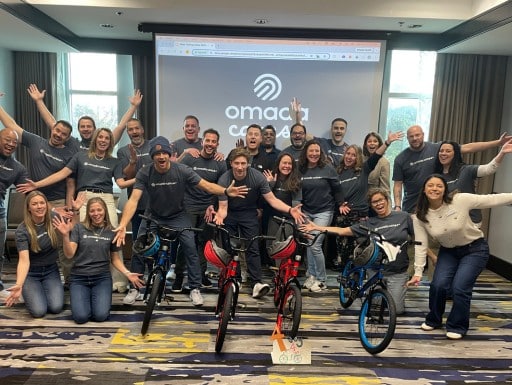 Omada Health Attends Charity Bike Build in Dallas, TX