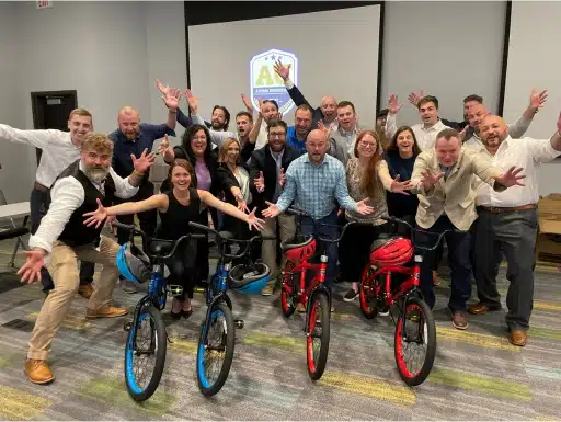 Azuria Water Solutions Build-A-Bike® Event in Chesterfield, MO
