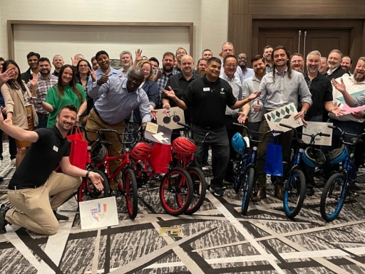 Subsea7 Build-A-Bike® Event in Houston, TX