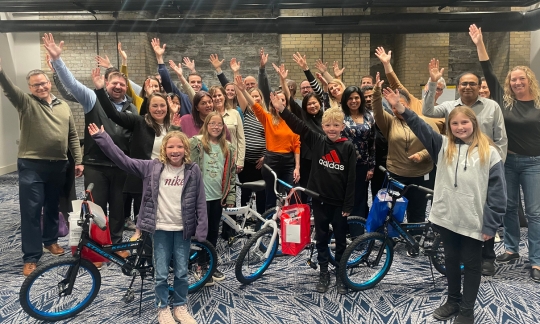 Bio-Techne Build-A-Bike® Event in Minneapolis