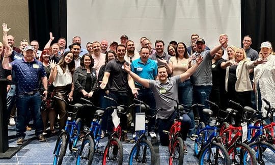 Barrett Paving Build-A-Bike® Team Event in Nashville, TN