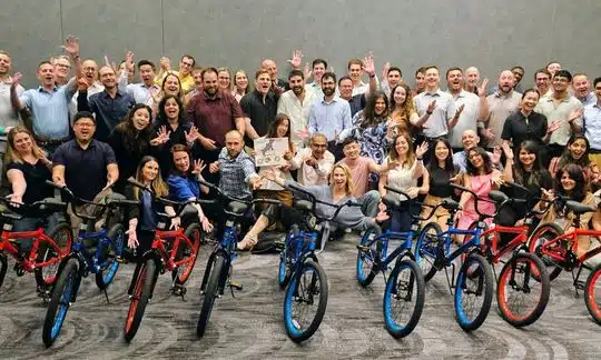 Blue Fin Group Build-A-Bike® Team Building Event in Nashville, TN