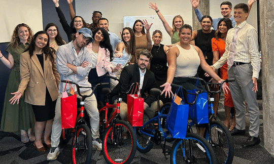 Croke Fairchild Duarte & Beres Build-A-Bike® Event in Chicago, IL