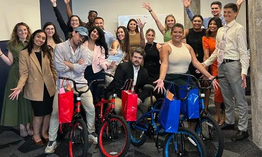 Croke Fairchild Duarte & Beres Build-A-Bike® Event in Chicago, IL