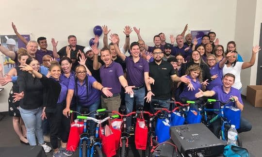 IMI Hydronic Build-A-Bike® Team Building Event in Dallas, TX