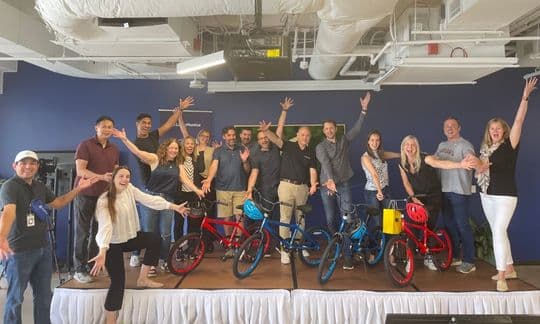LogicMonitor Build-A-Bike® Team Building Event in Austin, TX