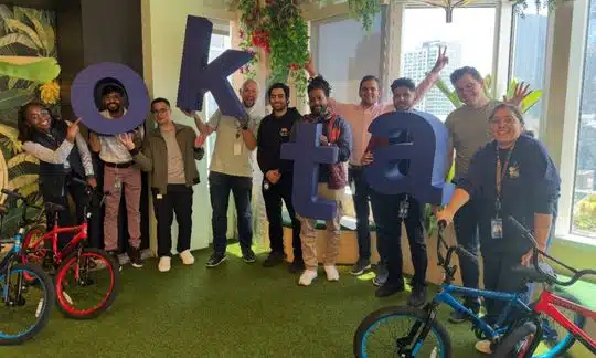 Okta Build-A-Bike® Team Building Event in San Francisco, CA