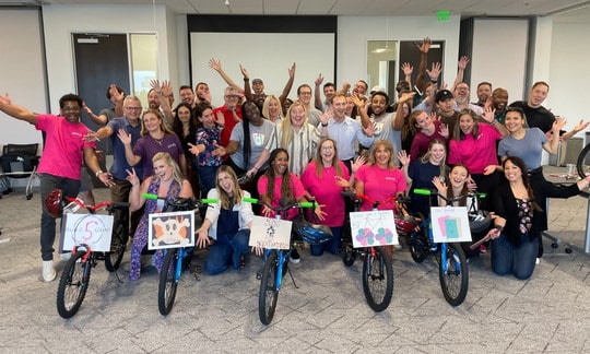 Yooz Hosts An Amazing Build-A-Bike® Team Event in Dallas, TX