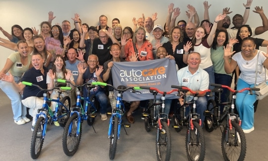 Auto Care Association Build-A-Bike® Team Event in Bethesda