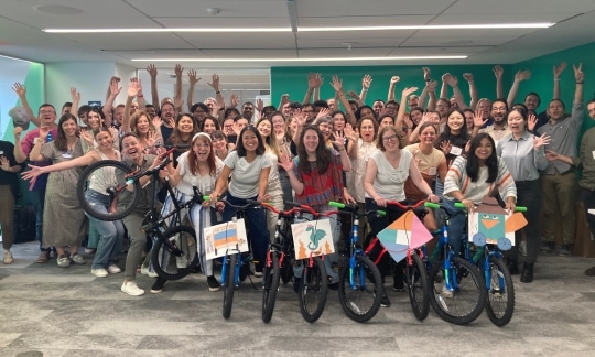 Foursquare Build-A-Bike® Team Event in Washington, DC