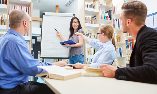 Insert a Discussion After You Cover a Section of Content