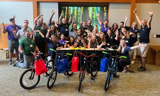 Shasta Union High School Build-A-Bike® Team Event in Redding