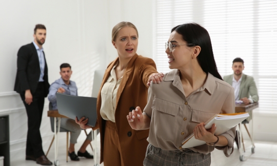 4) Hostile and Unprofessional Behavior