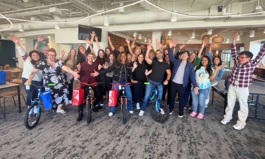 New Relic Build-A-Bike Team Event in San Francisco, CA