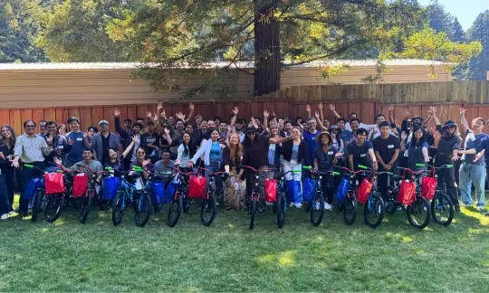 Salesforce Build-A-Bike Event in San Jose, CA