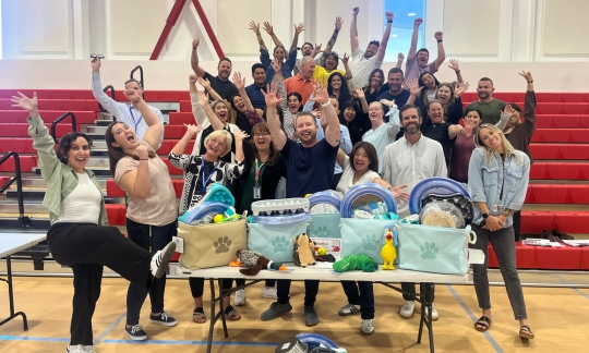 Sowers Middle School aMAZEing Builders Event in Anaheim, CA