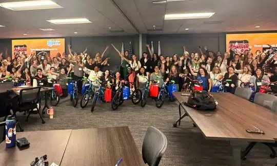 Women of Aldridge Gather For Build-A-Bike Event in Chicago