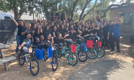 AMSA Build-A-Bike Combo Event in San Antonio, TX