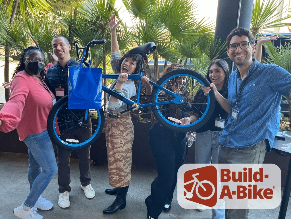 Build-A-Bike Charity Team Building Activity