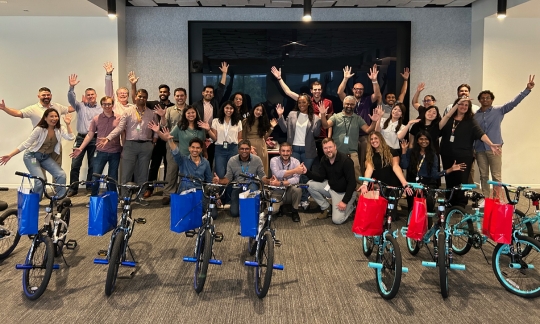 McDonald’s Build-A-Bike Team Building Event in Chicago, IL