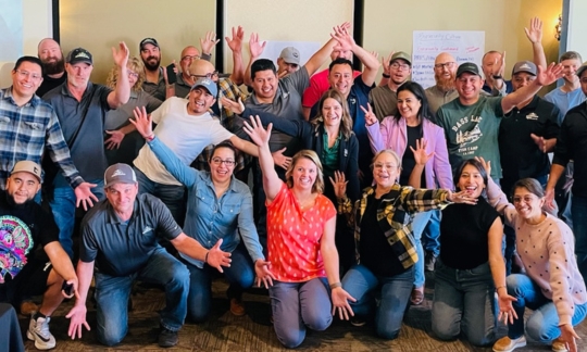 New Fashion Pork Creating a Team Culture Event in Okoboji, IA