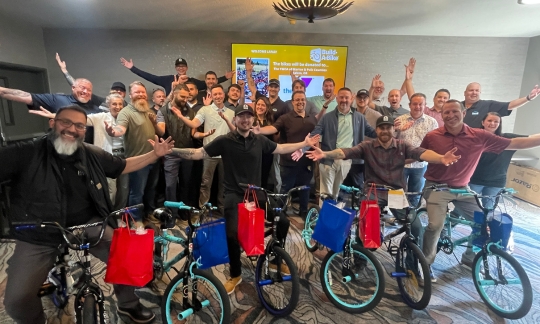 Parr Lumber Build-A-Bike® Team Building Event in Salem, OR