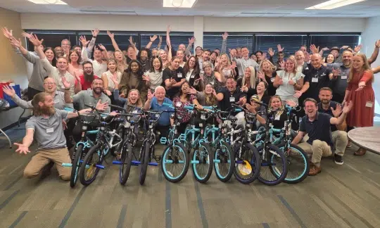 Tricor Build-A-Bike® Team Building Event in Washington, D.C