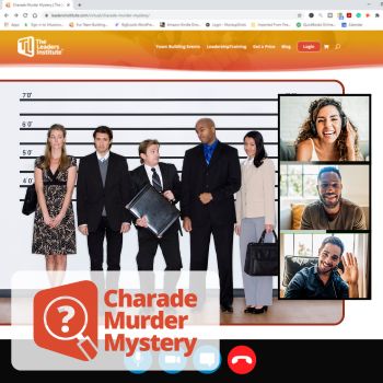 Virtual Charade Murder Mystery Event Square