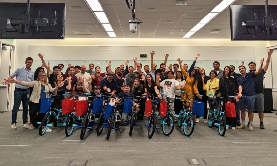 Waymo Build-A-Bike® Team Event in Mountain View, CA