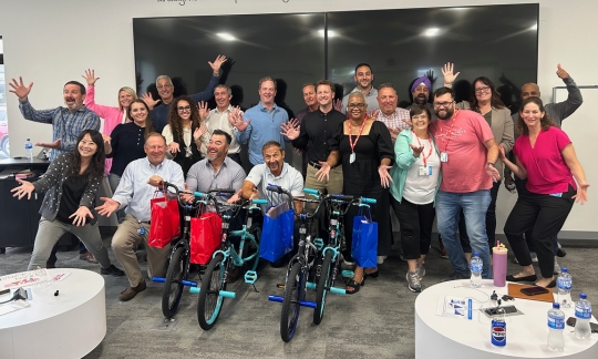 World Wide Technology Build-A-Bike® Team Event in St. Louis, MO