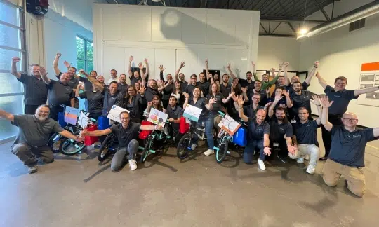 ZeroTouch Metrology Build-A-Bike® Team Event in Portland, OR